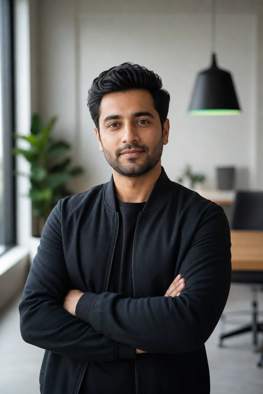 Portrait of Raj Sharma